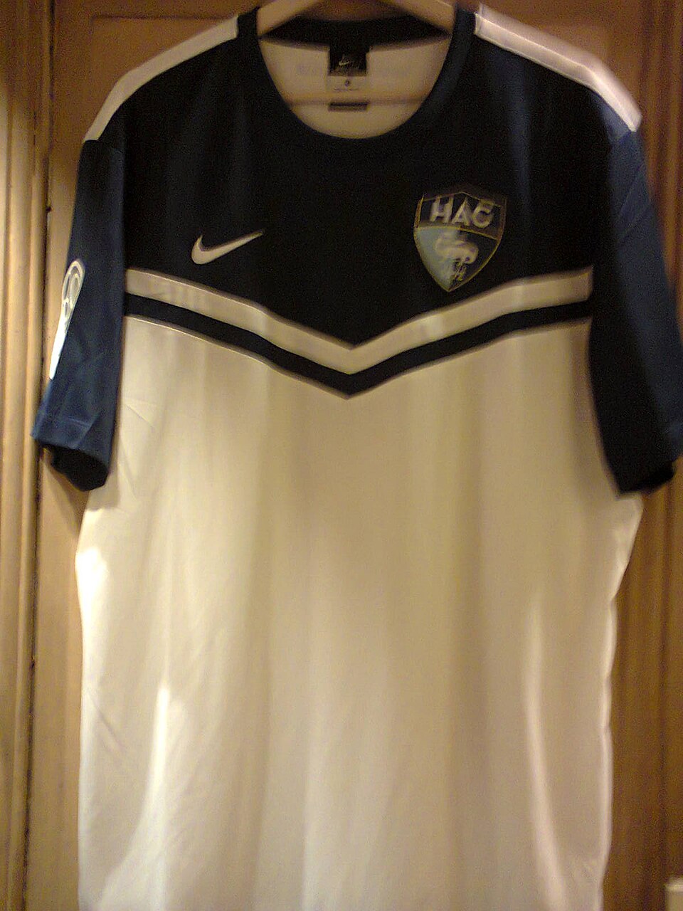 Front of the Le Havre 2014–15 away football shirt