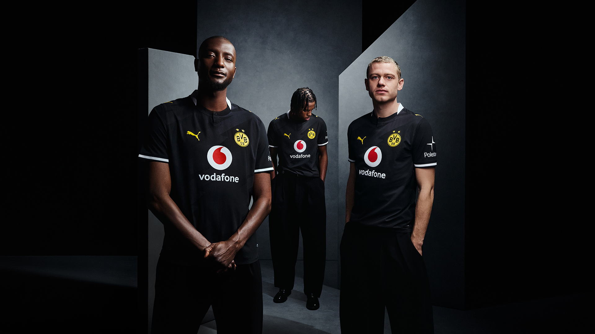 Front of the Borussia Dortmund 2026–27 away football shirt